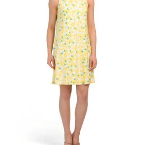 THE PAPPAGALLO GWEN LIFE GIVES YOU‎ LEMONS MINI DRESS SIZE M
